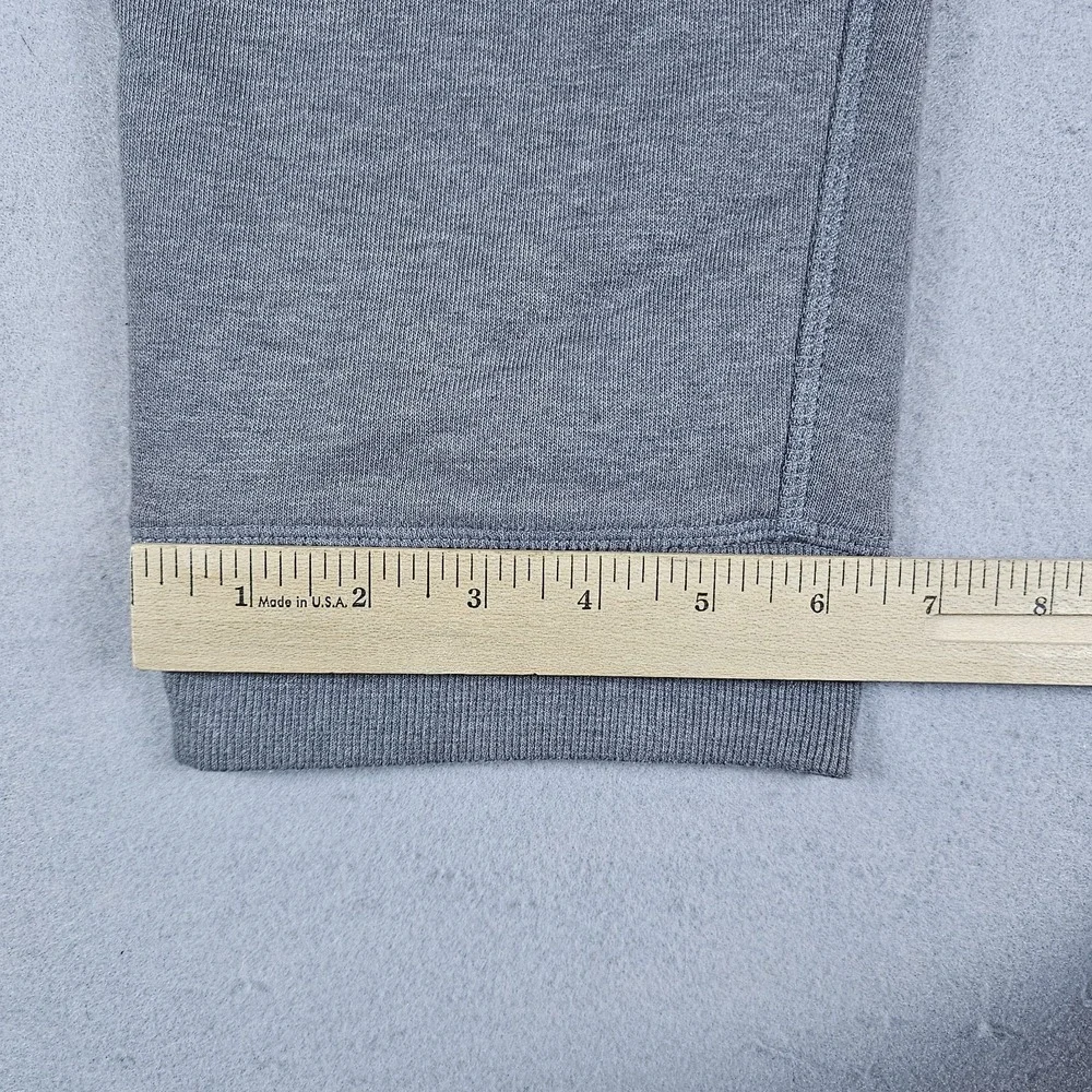 The North Face Jogger Pants Mens Large Gray Fleece Sweatpants Drawstring Pockets
